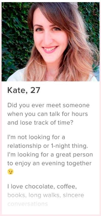 good tinder bios for females